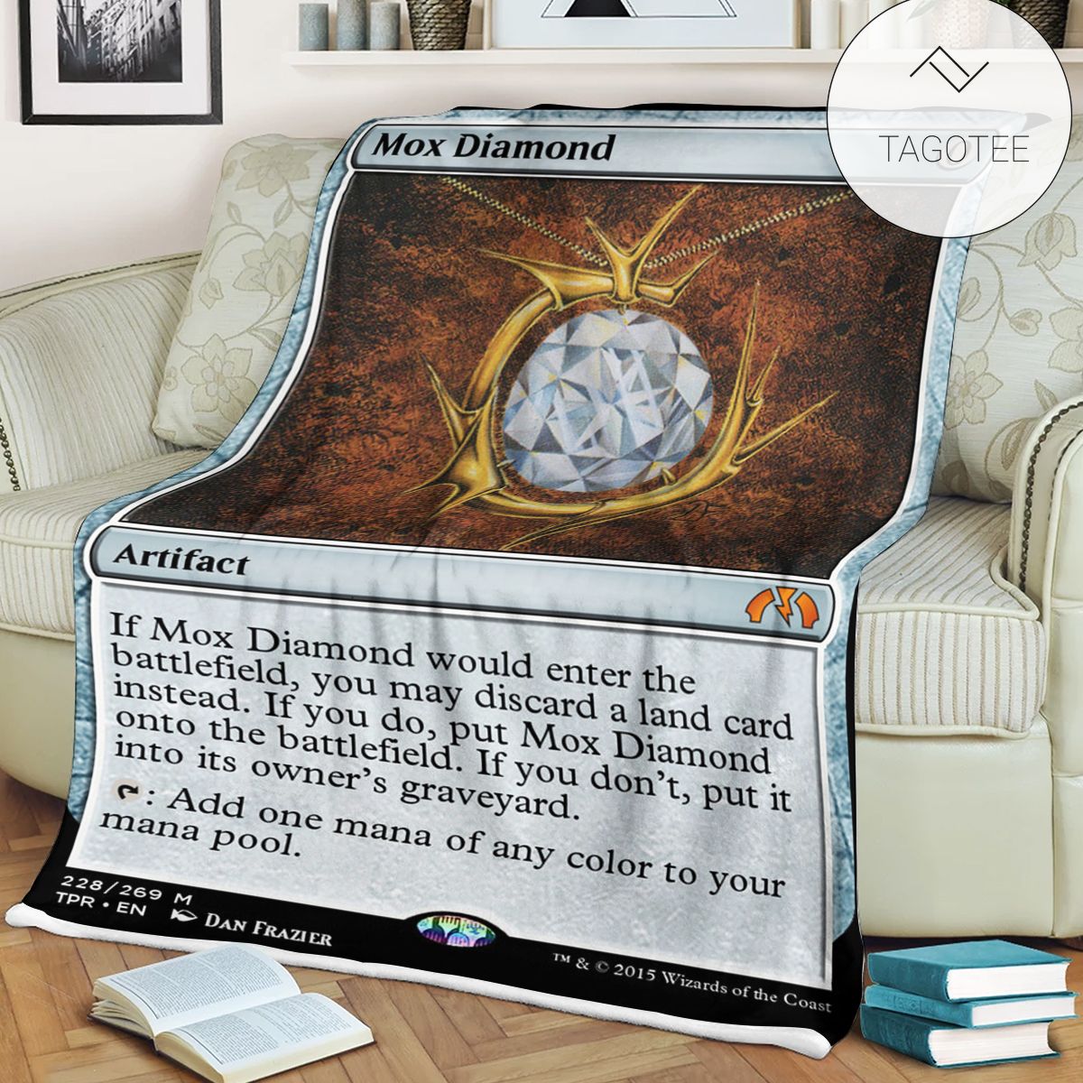 Game Mtg Magic The Gathering Mox Diamond Blanket Game Mtg Magic The Gathering Mox Diamond Blanket