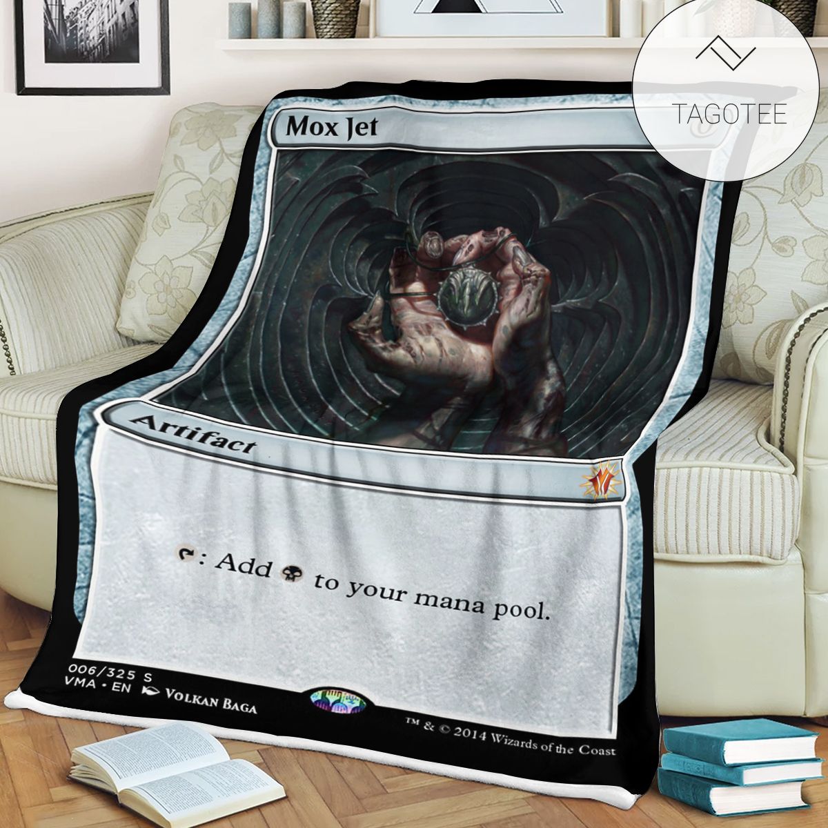 Game Mtg Magic The Gathering Mox Jet Blanket Tagotee Game Mtg Magic The Gathering Mox Jet Blanket Tagotee