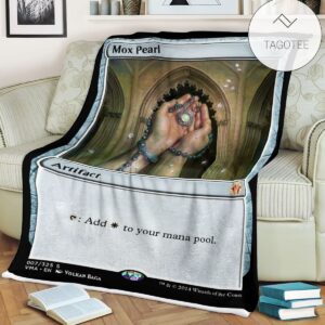 Game Mtg Magic The Gathering Mox Pearl Blanket