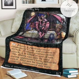 Game Mtg Magic The Gathering Nettling Imp Blanket