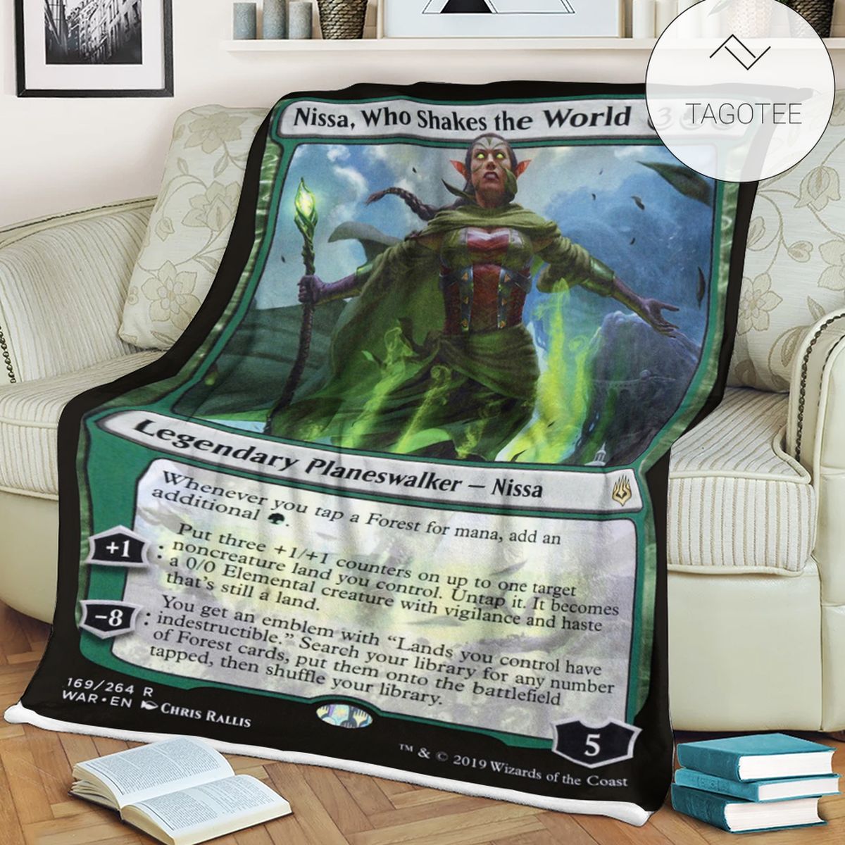 Game Mtg Magic The Gathering Nissa Who Shakes The World Blanket Tagotee Game Mtg Magic The Gathering Nissa Who Shakes The World Blanket Tagotee