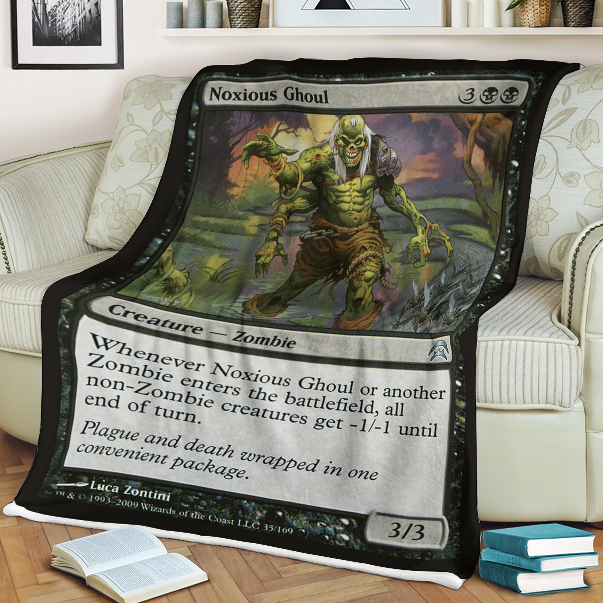 Game Mtg Magic The Gathering Noxious Ghoul Blanket 2 Game Mtg Magic The Gathering Noxious Ghoul Blanket 2