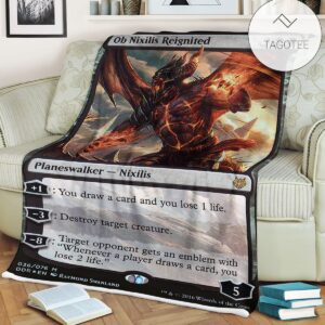 Game Mtg Magic The Gathering Ob Nixilis Reignited Blanket