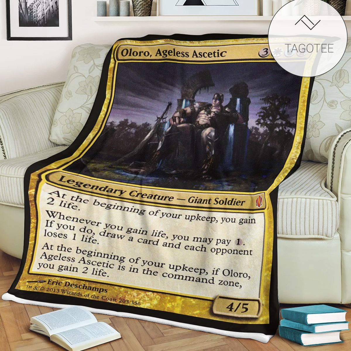 Game Mtg Magic The Gathering Oloro Ageless Ascetic Soft Blanket Game Mtg Magic The Gathering Oloro Ageless Ascetic Soft Blanket