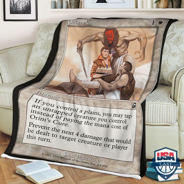 Game Mtg Magic The Gathering Orims Cure Sherpa Blanket 3 Game Mtg Magic The Gathering Orims Cure Sherpa Blanket 3