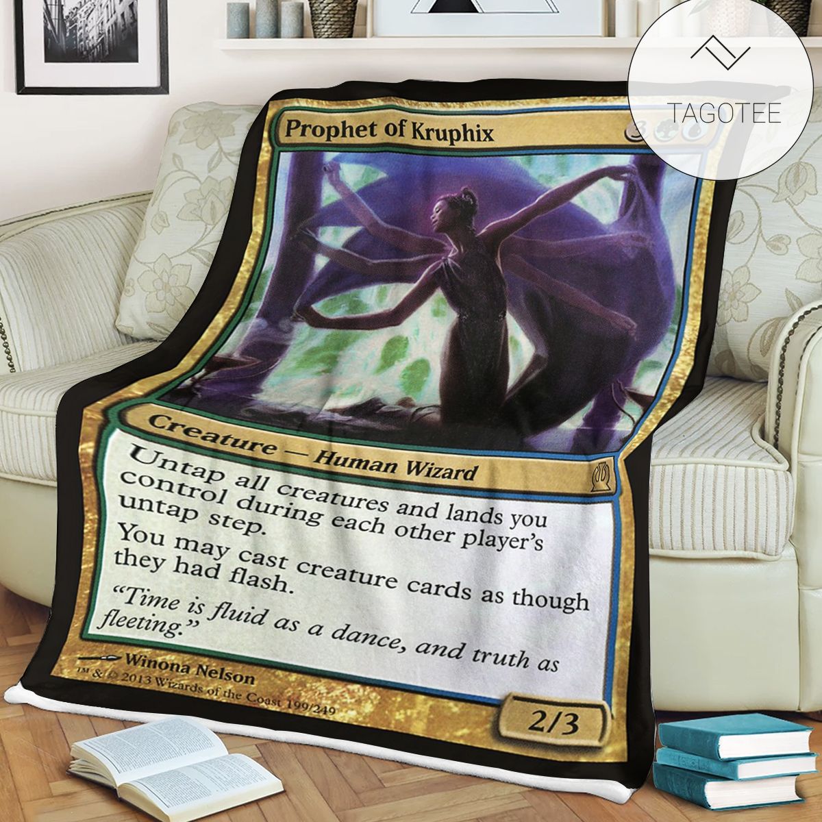 Game Mtg Magic The Gathering Prophet Of Kruphix Blanket Game Mtg Magic The Gathering Prophet Of Kruphix Blanket