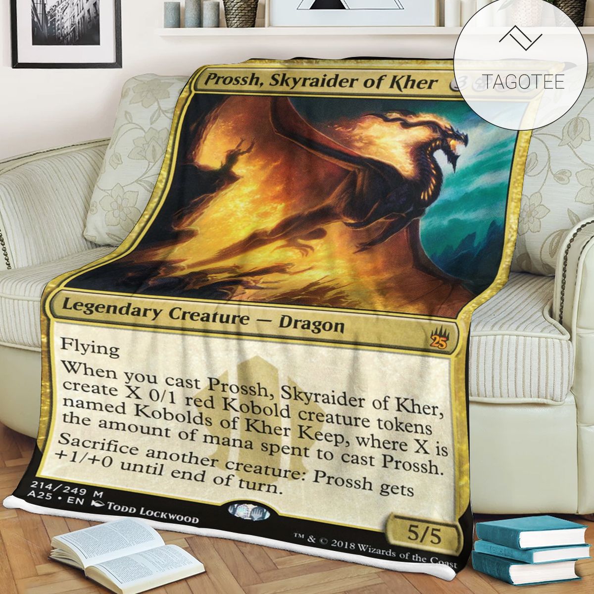 Game Mtg Magic The Gathering Prossh Skyraider Of Kher Blanket Game Mtg Magic The Gathering Prossh Skyraider Of Kher Blanket