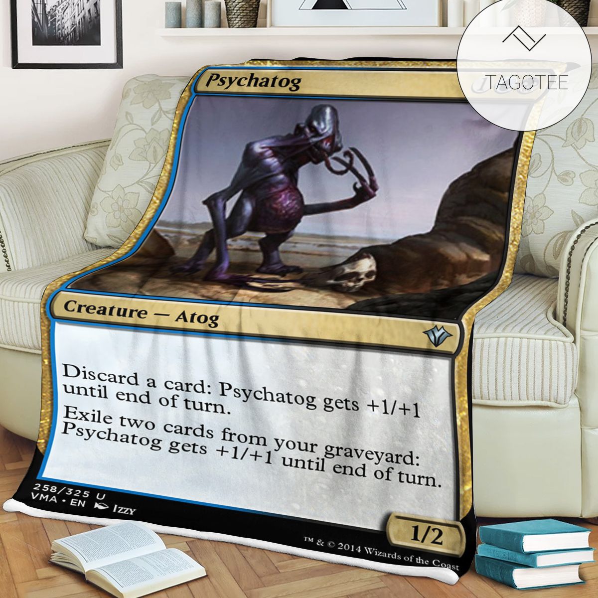 Game Mtg Magic The Gathering Psychatog Blankets Tagotee Game Mtg Magic The Gathering Psychatog Blankets Tagotee