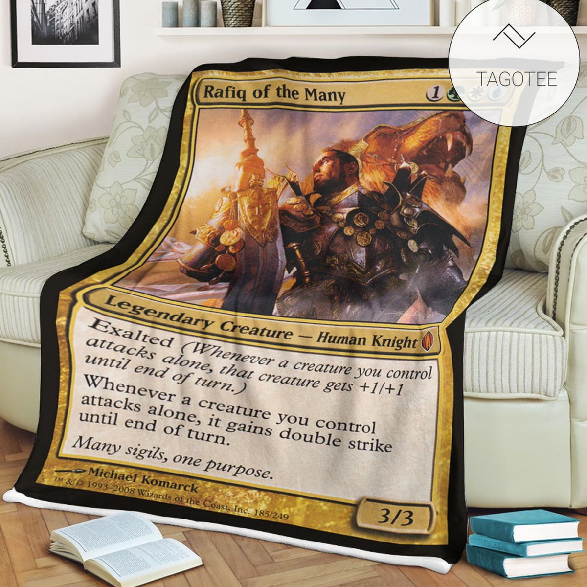 Game Mtg Magic The Gathering Rafiq Of The Many Blanket Game Mtg Magic The Gathering Rafiq Of The Many Blanket