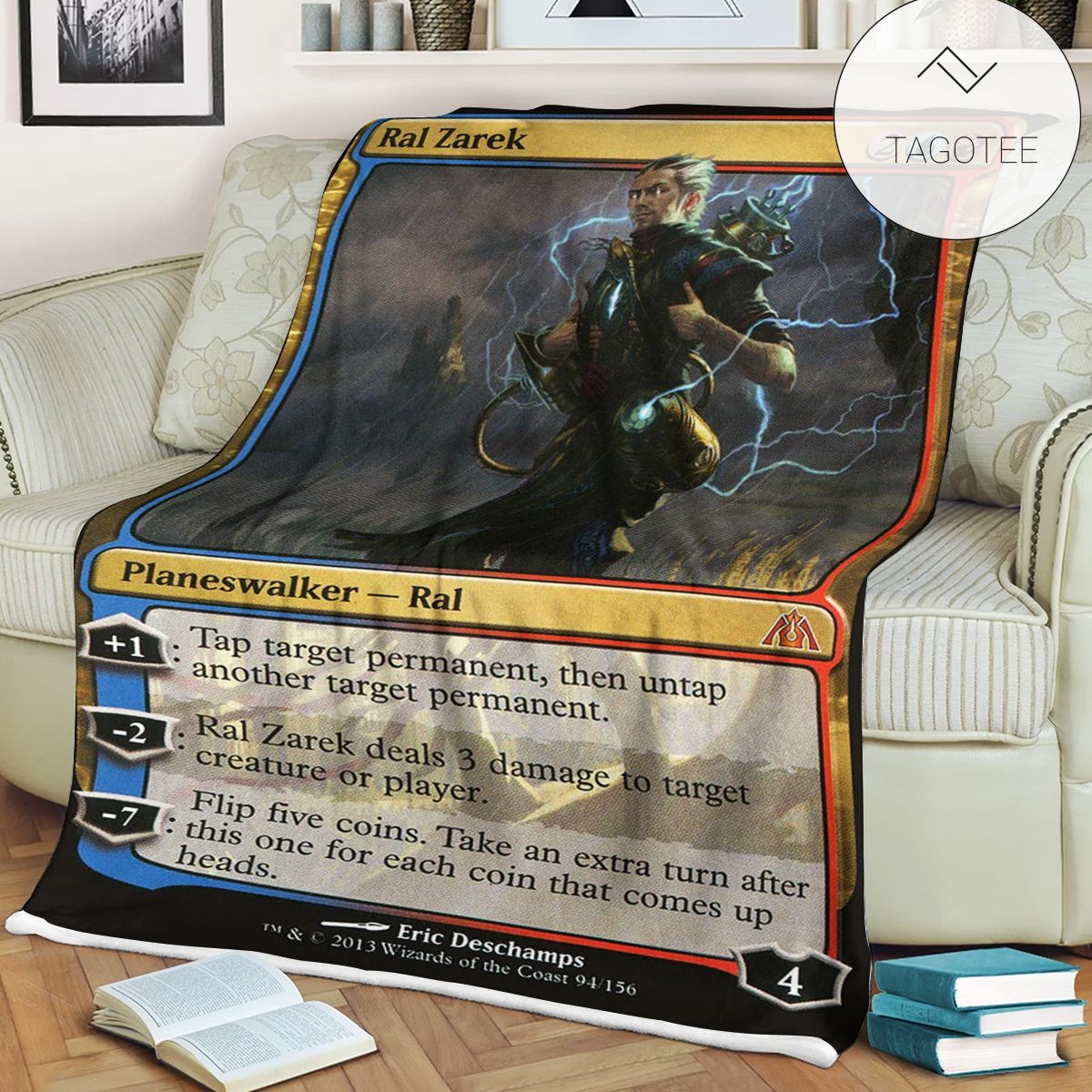 Game Mtg Magic The Gathering Ral Zarek Blanket Game Mtg Magic The Gathering Ral Zarek Blanket