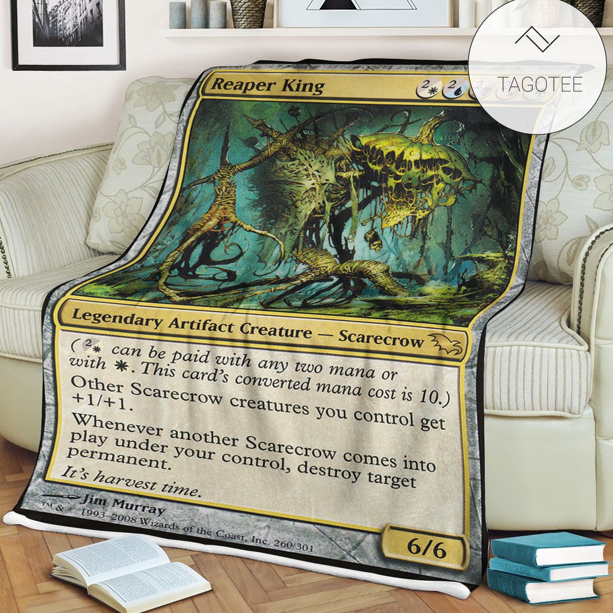 Game Mtg Magic The Gathering Reaper King Blanket Tagotee Game Mtg Magic The Gathering Reaper King Blanket Tagotee