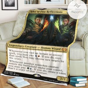 Game Mtg Magic The Gathering Riku Of Two Reflections Blanket