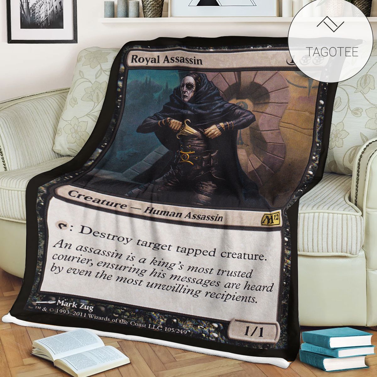 Game Mtg Magic The Gathering Royal Assassin Blanket Game Mtg Magic The Gathering Royal Assassin Blanket
