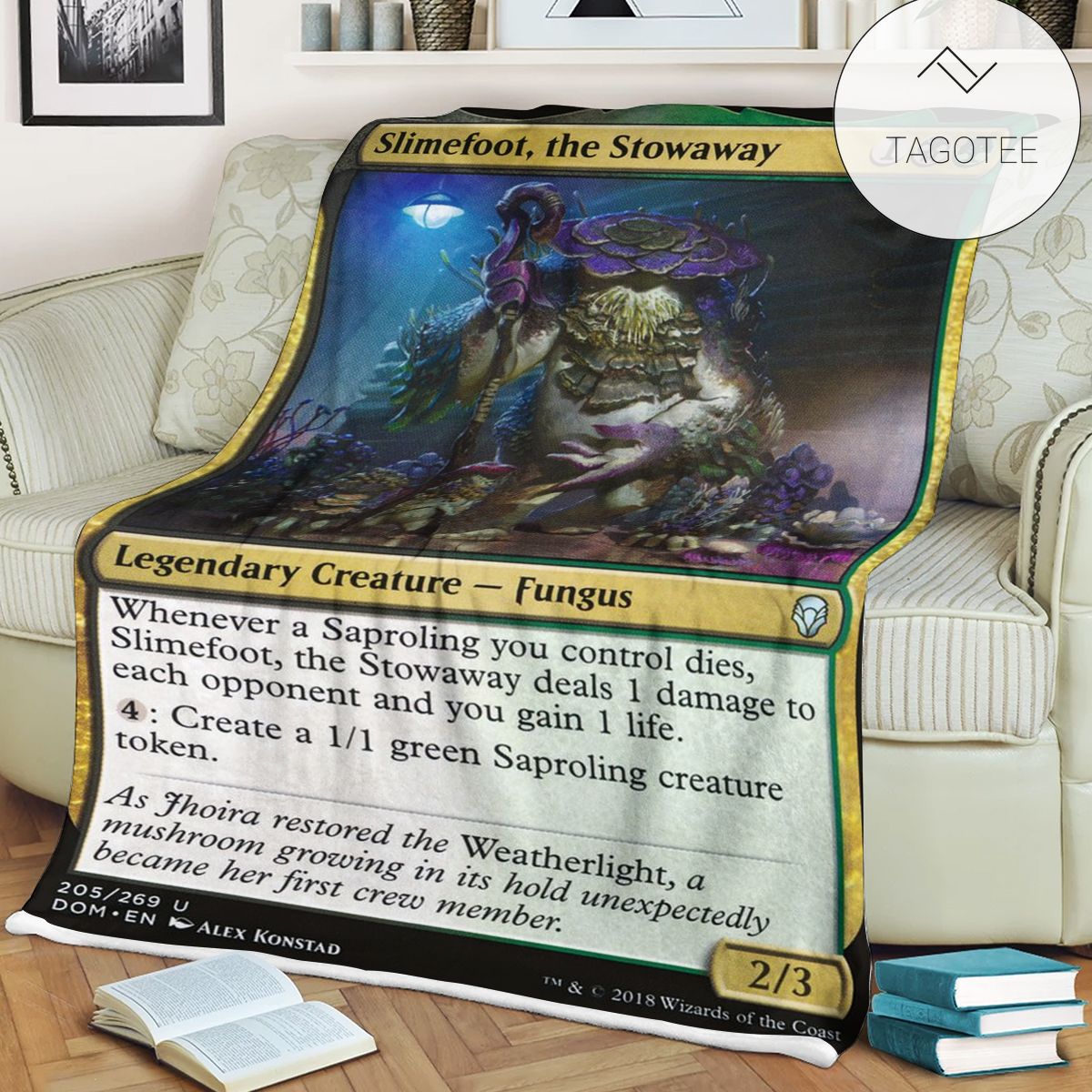 Game Mtg Magic The Gathering Slimefoot The Stowaway Blanket Tagotee Game Mtg Magic The Gathering Slimefoot The Stowaway Blanket Tagotee