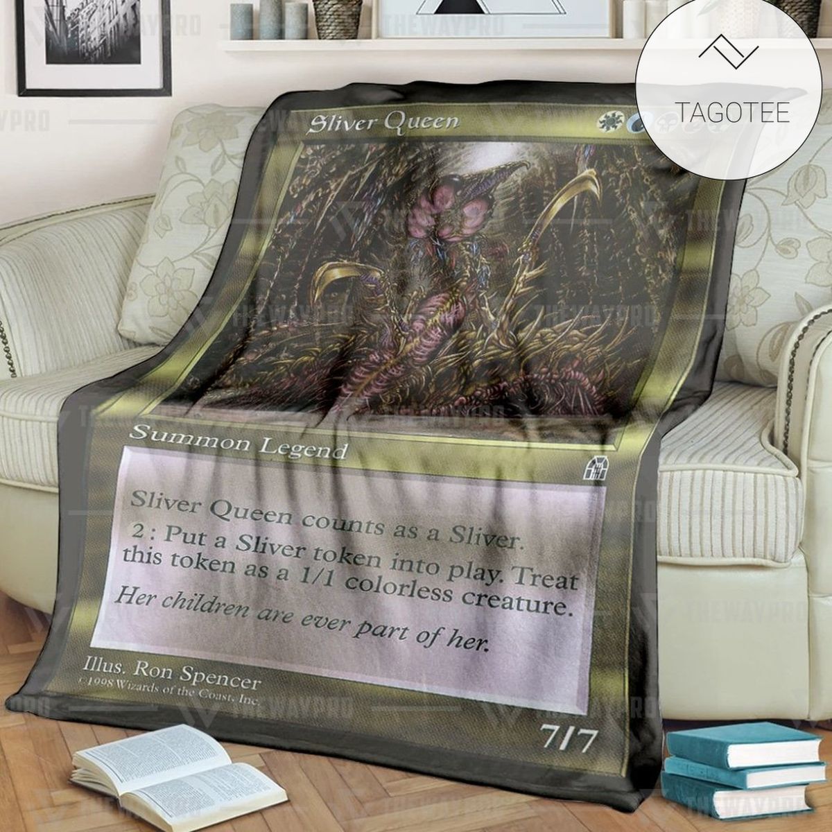 Game Mtg Magic The Gathering Sliver Queen Custom Soft Blanket Tagotee Game Mtg Magic The Gathering Sliver Queen Custom Soft Blanket Tagotee