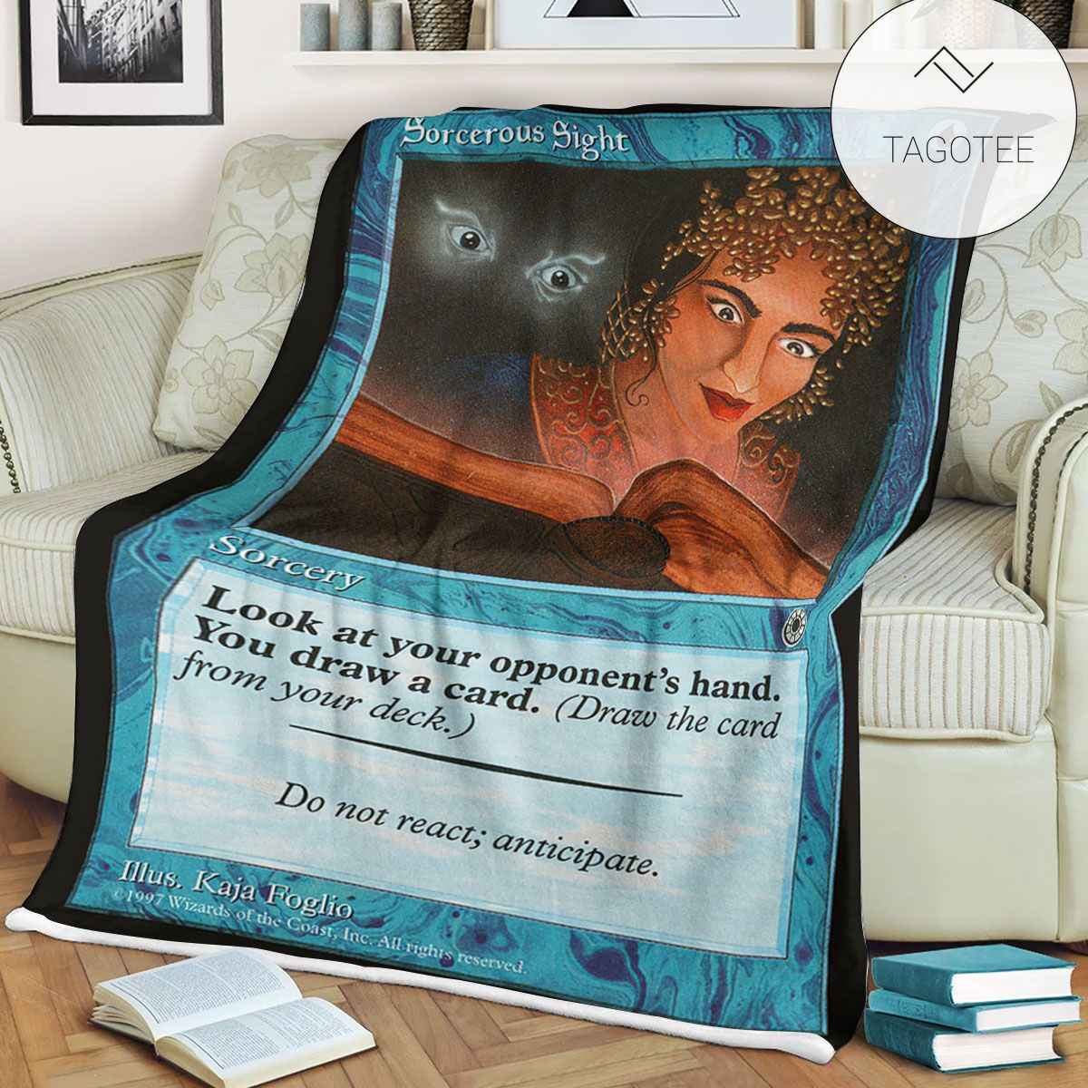 Game Mtg Magic The Gathering Sorcerous Sight Sherpa Blanket Tagotee Game Mtg Magic The Gathering Sorcerous Sight Sherpa Blanket Tagotee