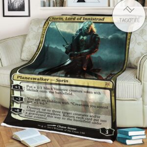 Game Mtg Magic The Gathering Sorin Lord Of Innistrad Blanket Tagotee