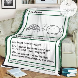 Game Mtg Magic The Gathering Soulmates Blanket Tagotee