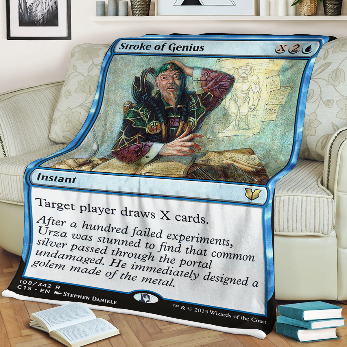 Game Mtg Magic The Gathering Stroke Of Genius Blanket Game Mtg Magic The Gathering Stroke Of Genius Blanket