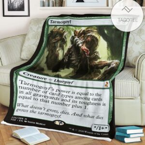 Game Mtg Magic The Gathering Tarmogoyf Blanket
