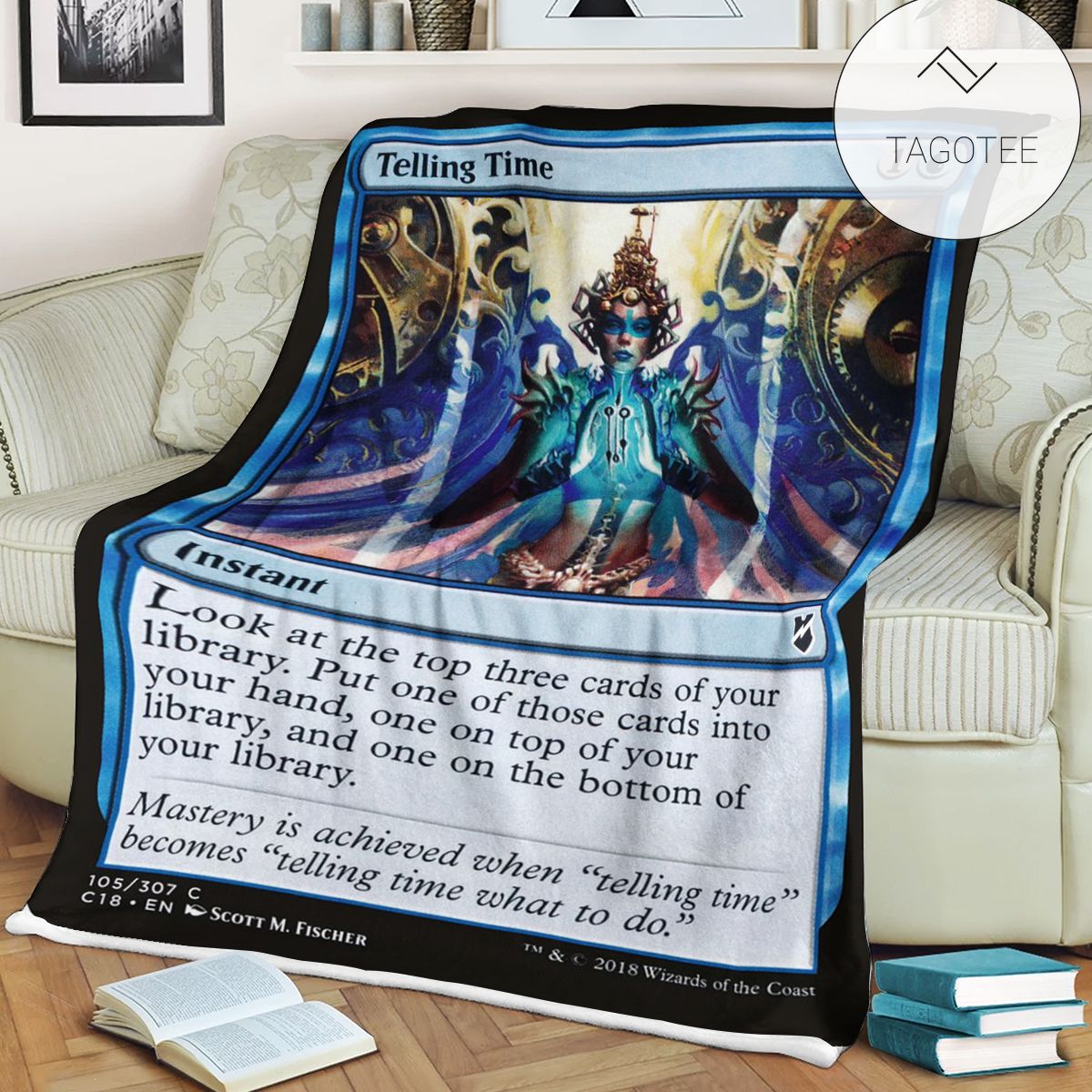 Game Mtg Magic The Gathering Telling Time Blanket Game Mtg Magic The Gathering Telling Time Blanket