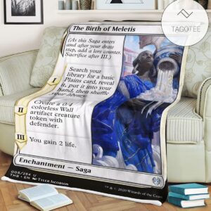 Game Mtg Magic The Gathering The Birth Of Meletis Blanket