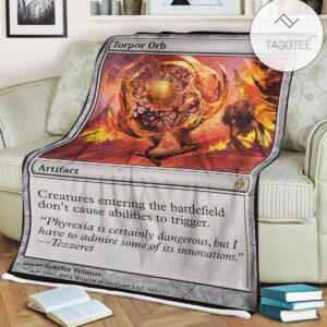 Game Mtg Magic The Gathering Torpor Orb Blanket