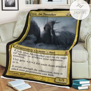 Game Mtg Magic The Gathering Uril The Miststalker Blanket