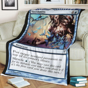 Game Mtg Magic The Gathering Vanishment Sherpa Blanket 2