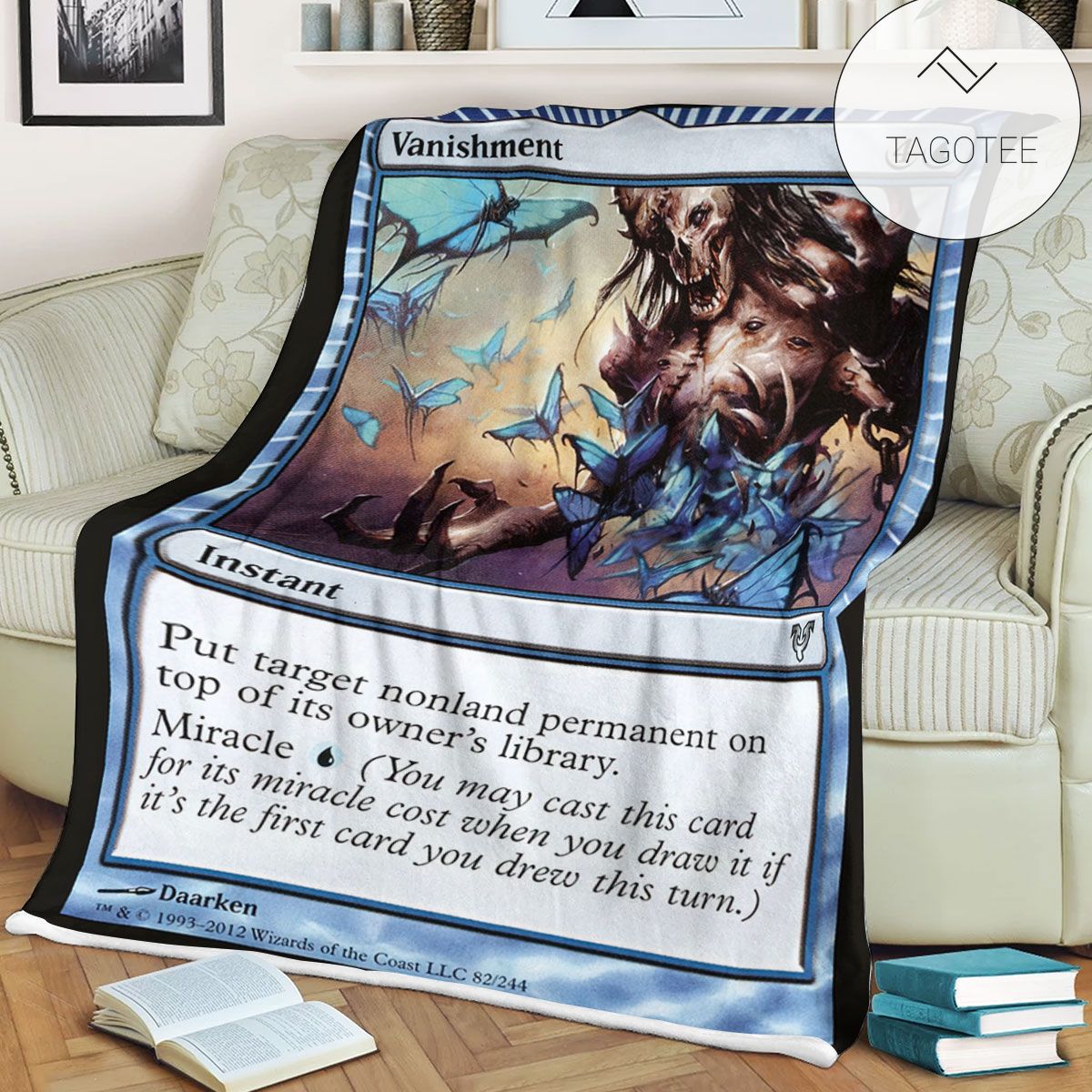 Game Mtg Magic The Gathering Vanishment Sherpa Blanket Game Mtg Magic The Gathering Vanishment Sherpa Blanket