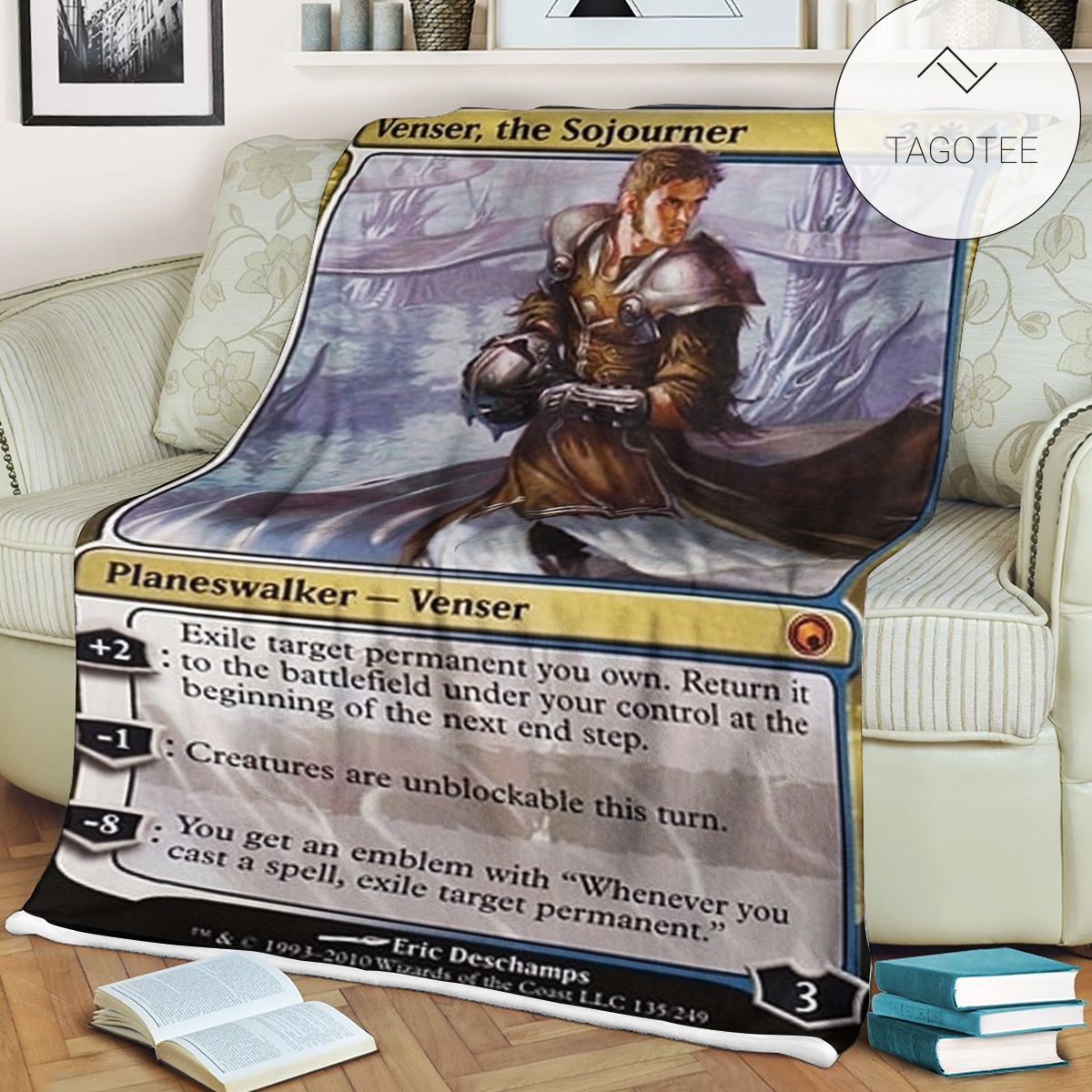 Game Mtg Magic The Gathering Venser The Sojourner Blanket Tagotee Game Mtg Magic The Gathering Venser The Sojourner Blanket Tagotee