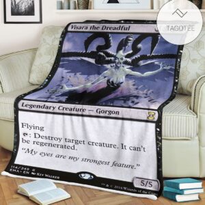 Game Mtg Magic The Gathering Visara The Dreadful Blanket Tagotee