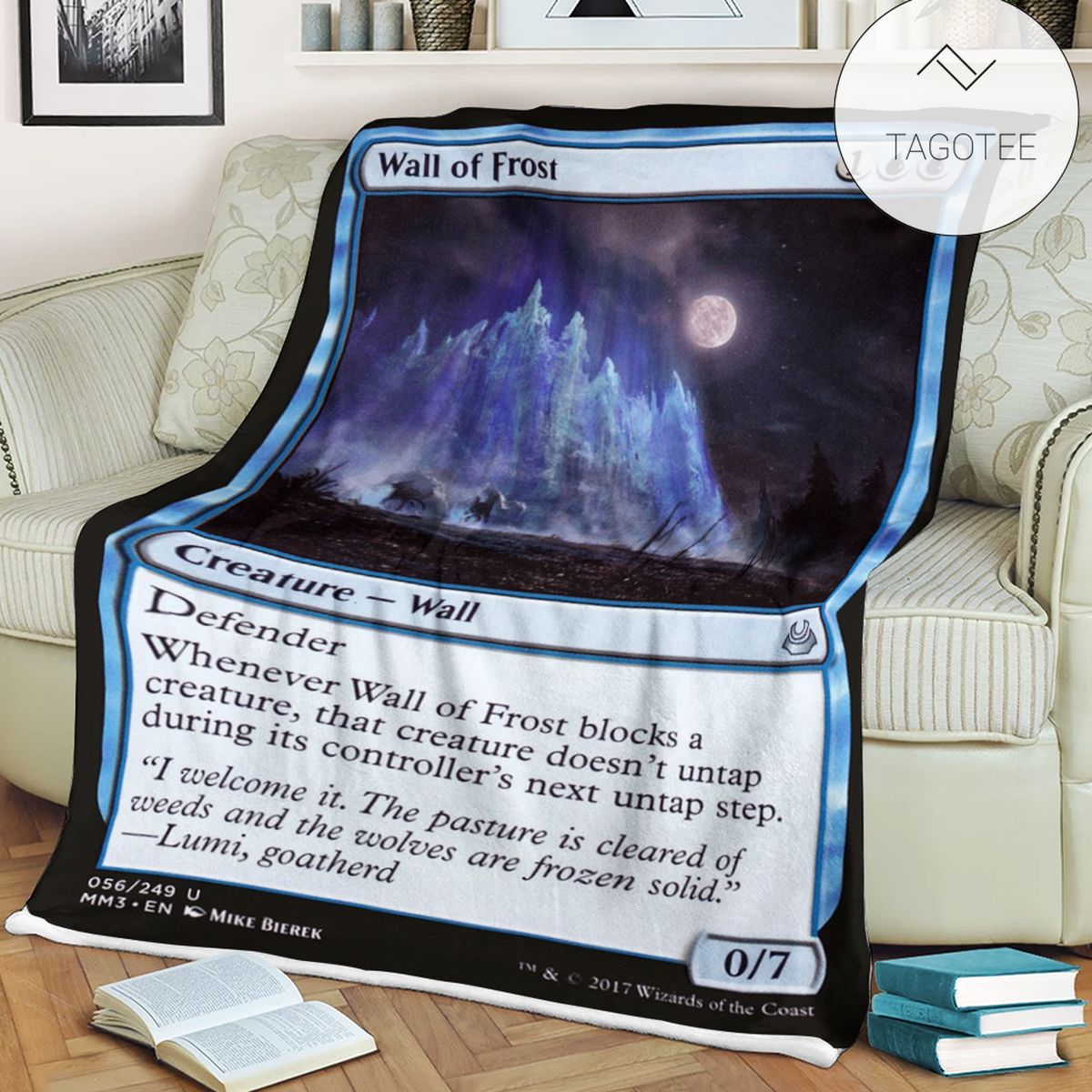 Game Mtg Magic The Gathering Wall Of Frost Blanket Game Mtg Magic The Gathering Wall Of Frost Blanket
