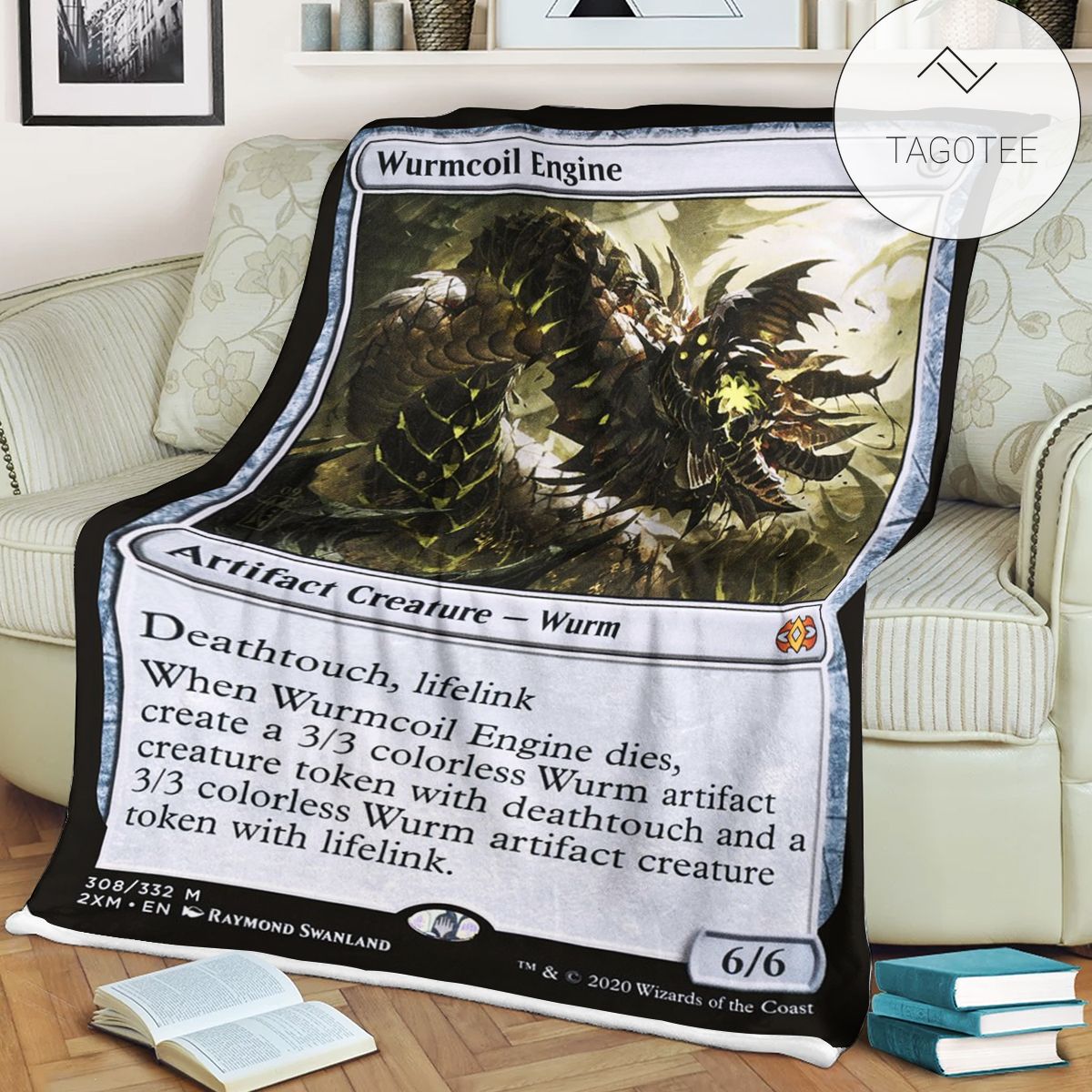 Game Mtg Magic The Gathering Wurmcoil Engine Blanket Tagotee Game Mtg Magic The Gathering Wurmcoil Engine Blanket Tagotee