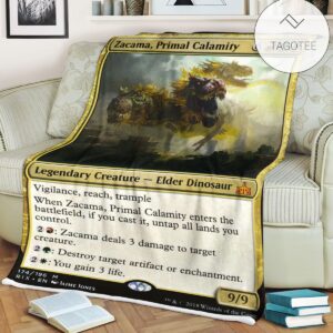 Game Mtg Magic The Gathering Zacama Primal Calamity Blanket