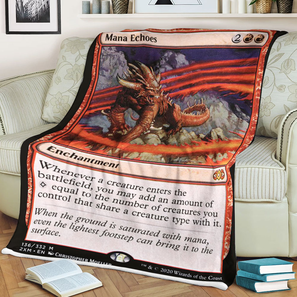 Game Mtg Mana Echoes Blanket Game Mtg Mana Echoes Blanket