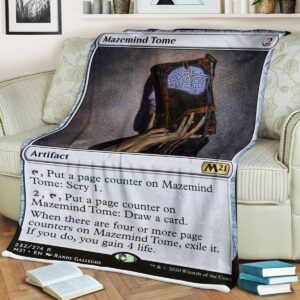 Game Mtg Mazemind Tome Blanket