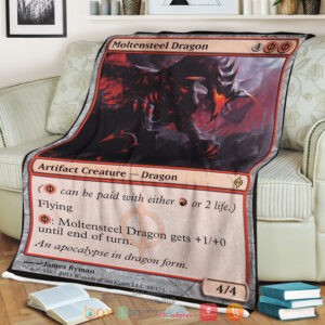 Game Mtg Moltensteel Dragon Blanket