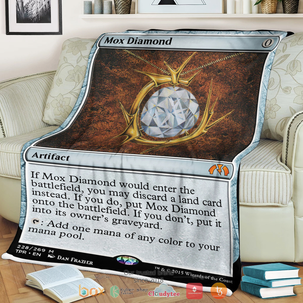 Game Mtg Mox Diamond Blanket Game Mtg Mox Diamond Blanket