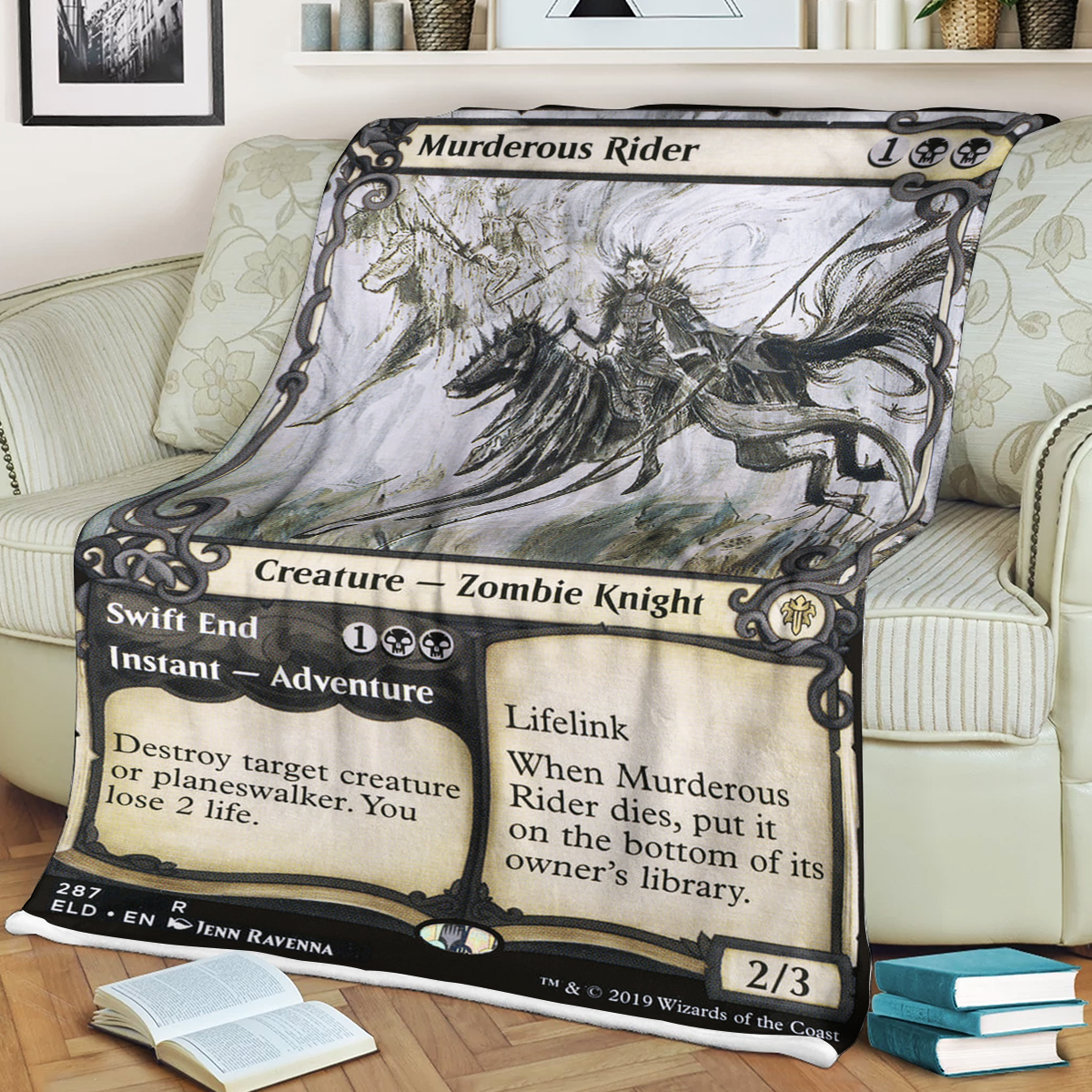 Game Mtg Murderous Rider Blanket Game Mtg Murderous Rider Blanket