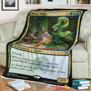 Game Mtg Mystic Snake Blanket