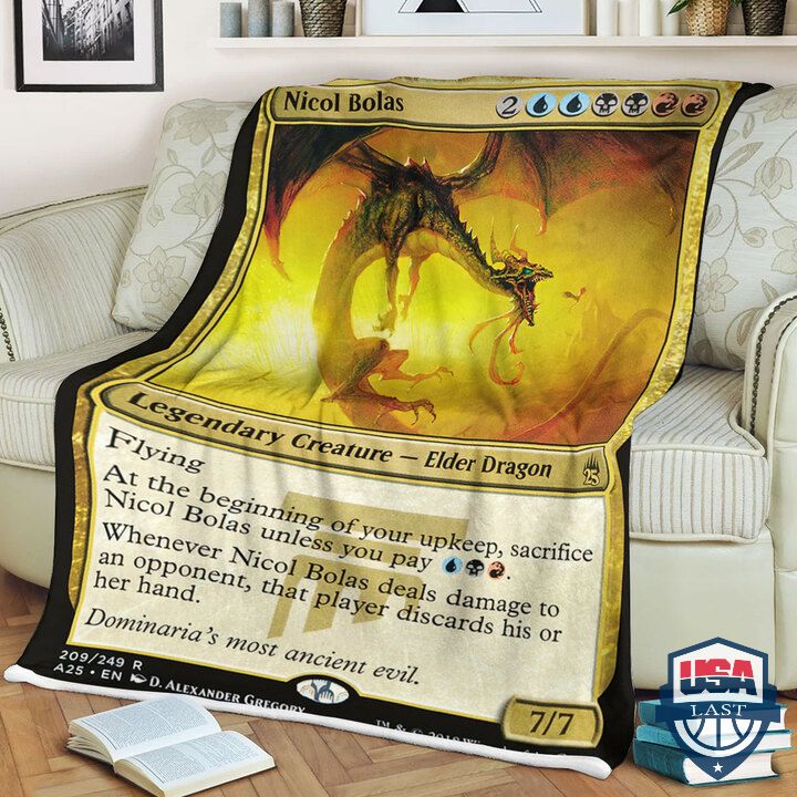 Game-Mtg-Nicol-Bolas-Quilt-Blanket-1