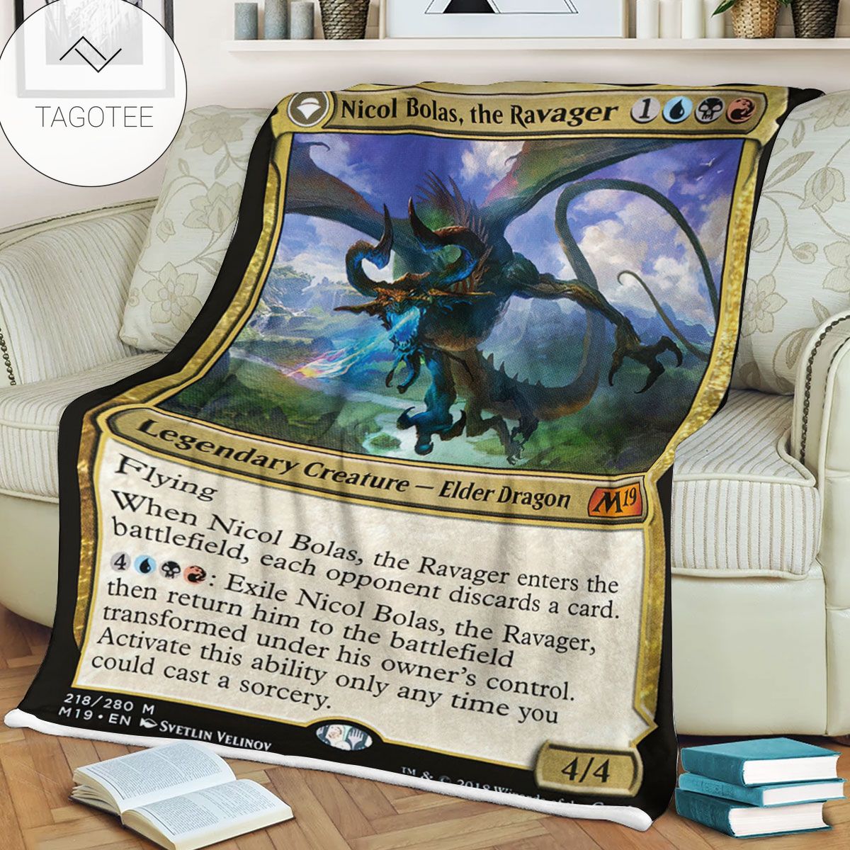 Game Mtg Nicolbolas The Ravager Mtg Blanket Tagotee Game Mtg Nicolbolas The Ravager Mtg Blanket Tagotee