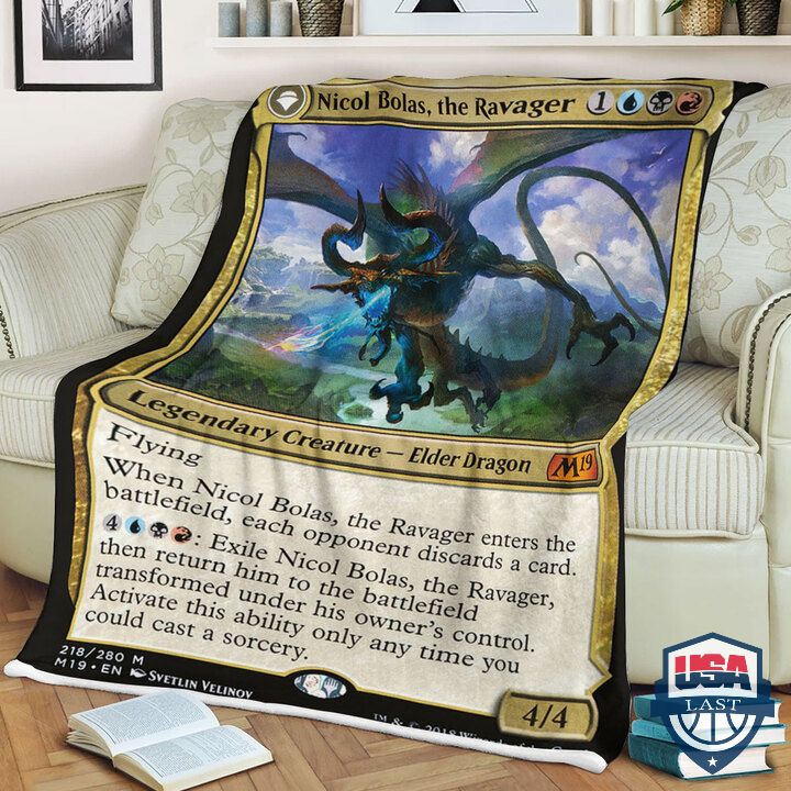 Game-Mtg-Nicolbolas-The-Ravager-Quilt-Blanket-1