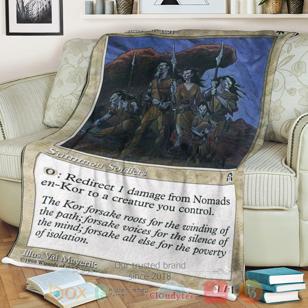 Game Mtg Nomads Enkor Sherpa Blanket Game Mtg Nomads Enkor Sherpa Blanket