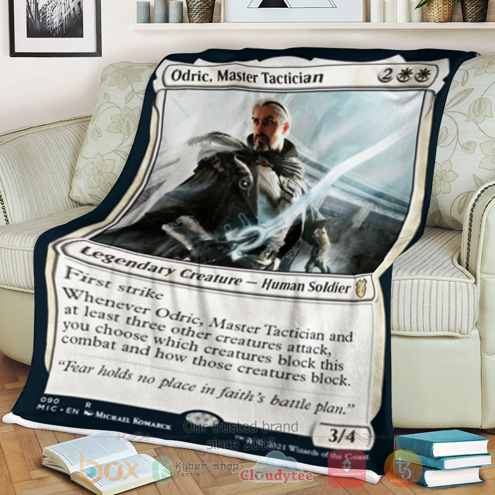 Game Mtg Odric Master Tactician Sherpa Blanket Game Mtg Odric Master Tactician Sherpa Blanket