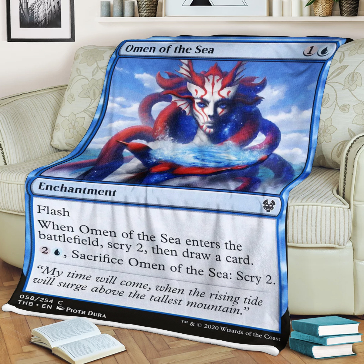 Game Mtg Omen Of The Sea Blanket Game Mtg Omen Of The Sea Blanket