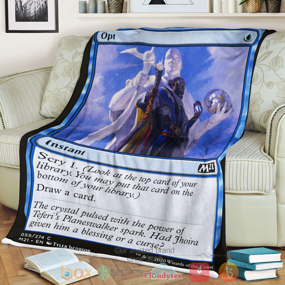 Game Mtg Opt Fleece Blanket Game Mtg Opt Fleece Blanket