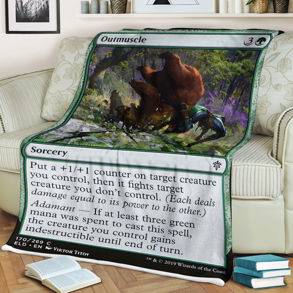 Game Mtg Outmuscle Blanket Game Mtg Outmuscle Blanket