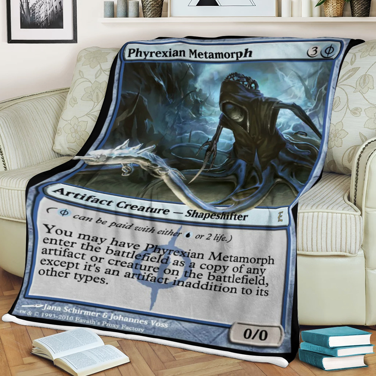 Game Mtg Phyrexian Metamorph Soft Blanket Game Mtg Phyrexian Metamorph Soft Blanket